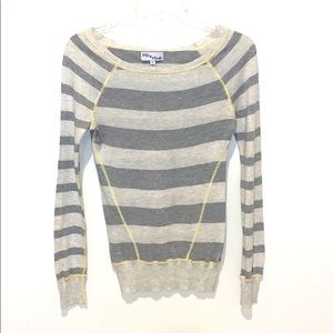 3/$30 Me & Matt Long Sleeve Striped Sweater
